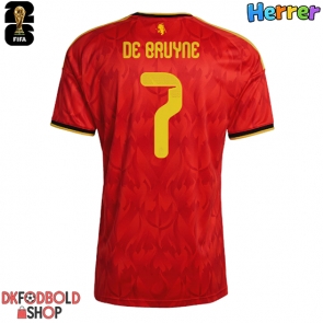 Belgien Kevin De Bruyne #7 Hjemmebanetrøje VM 2026 Kort ærmer